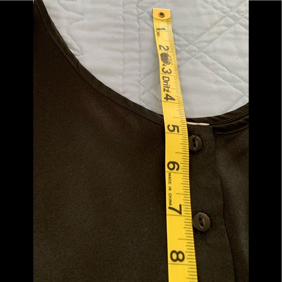 Cinema Etoile Black Satin Sleeveless Pullover Night Dress Size: L-XL - Picture 13 of 13